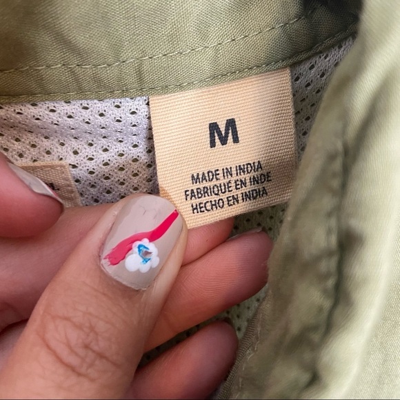 Red Head Brand men’s green button‎ down Sz medium - Picture 7 of 7